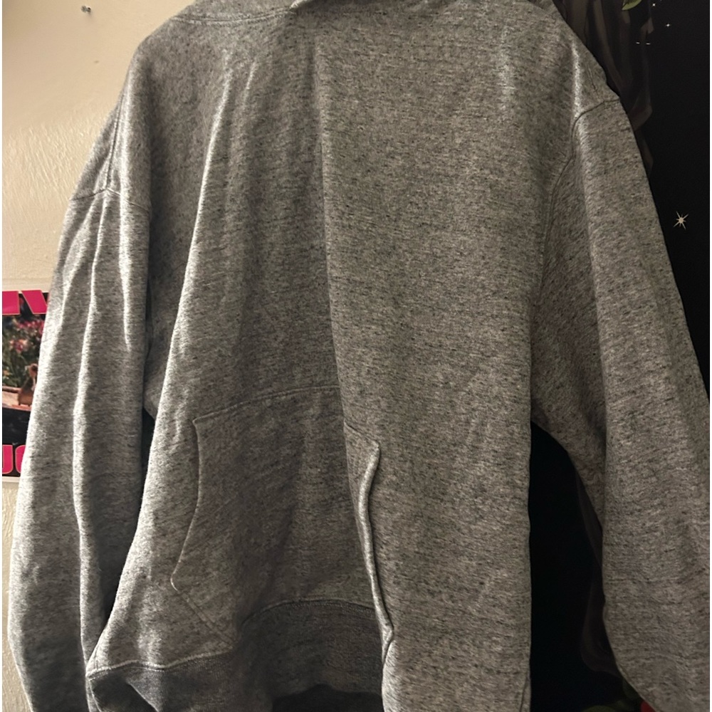 old navy large gray hoodie